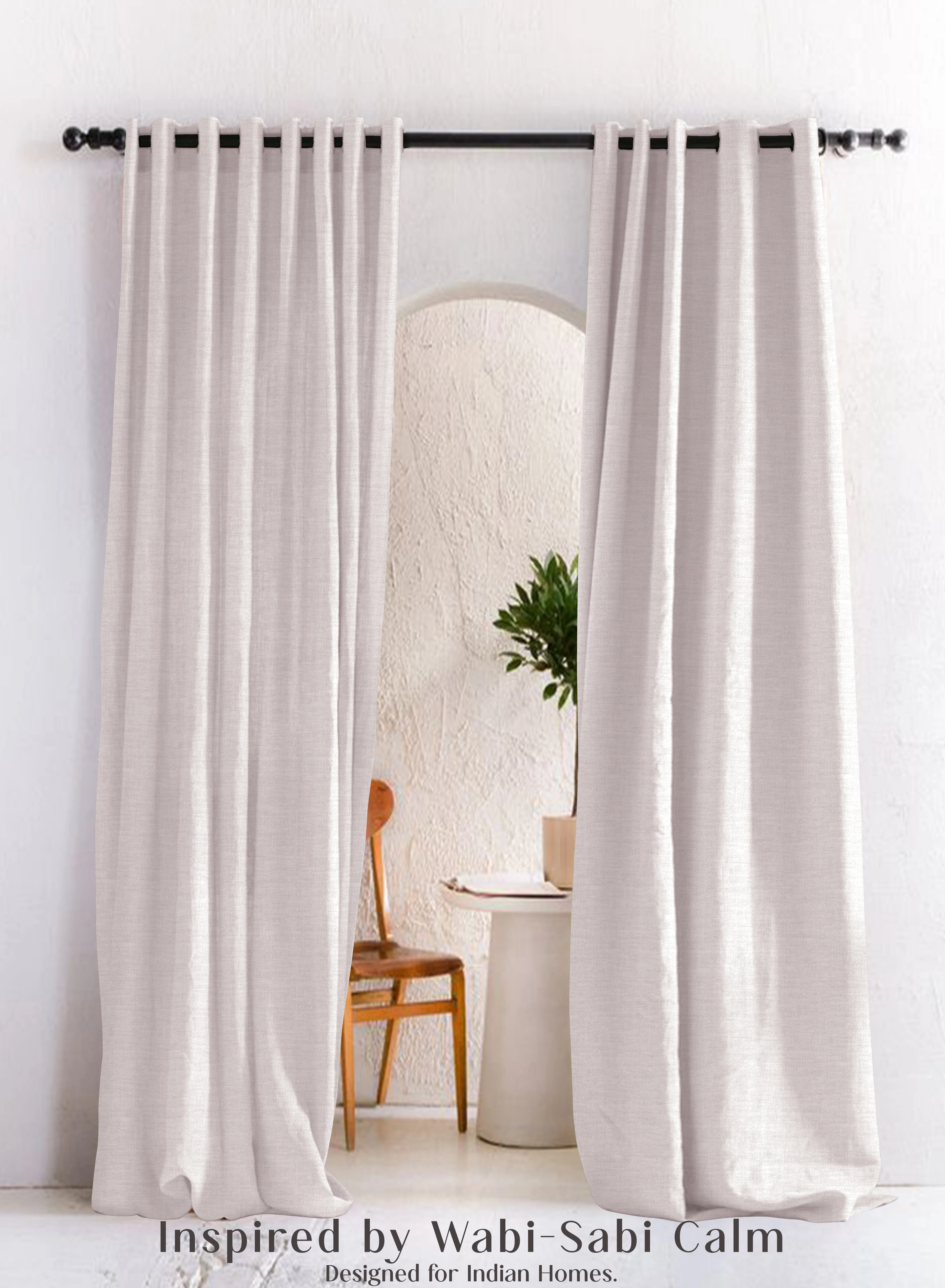 Fast Amore Plain Cotton Blackout Curtains Modern Elegance Total Light Block Off White Set of 2 Fully CustomizableThe Guide to Measuring and Choosing Curtains Elite