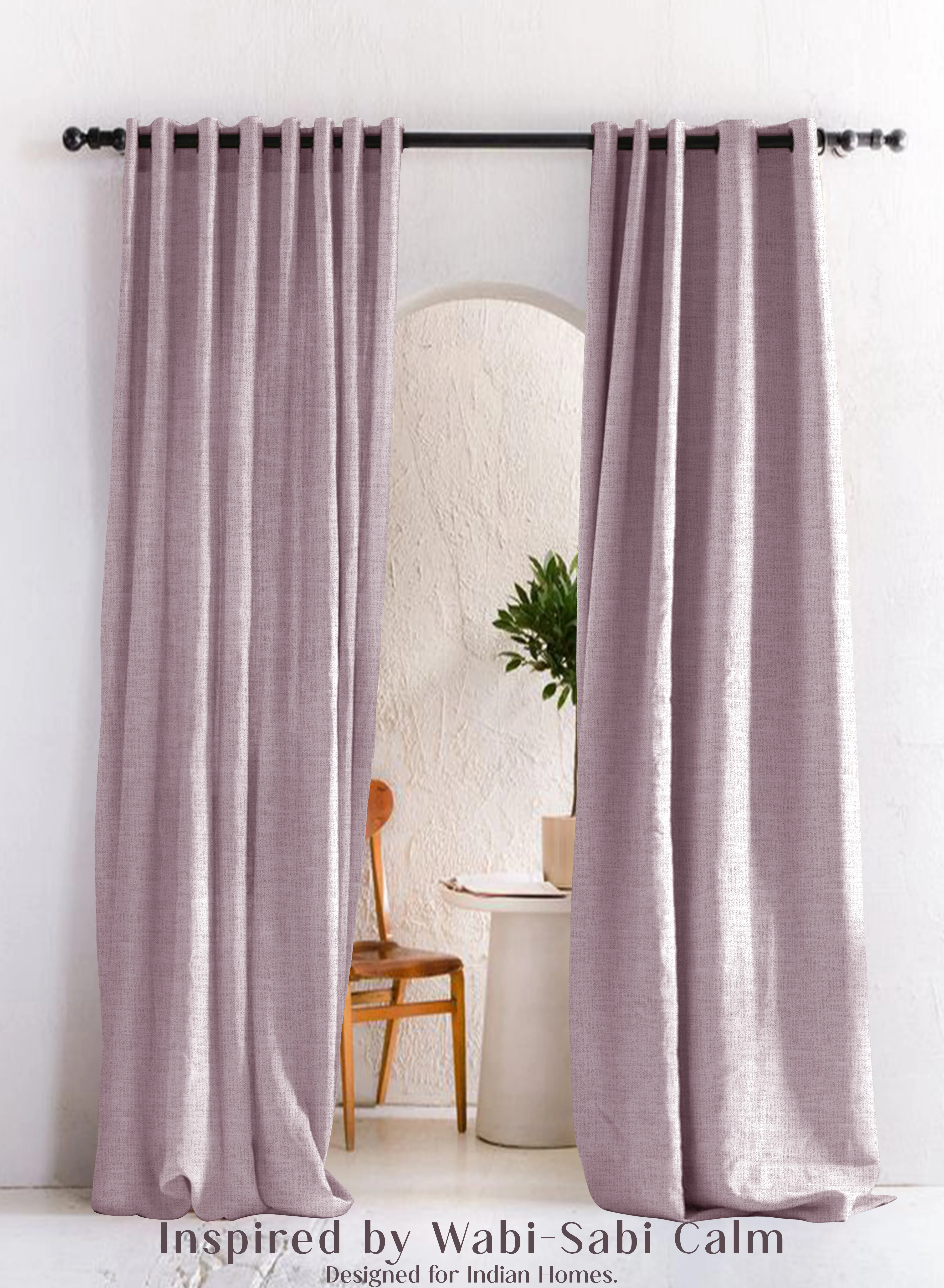 Flexible Amore Plain Cotton Blackout Curtains Modern Elegance Total Light Block Deep Blush Set of 2 Fully CustomizableThe Guide to Measuring and Choosing Curtains First-Class