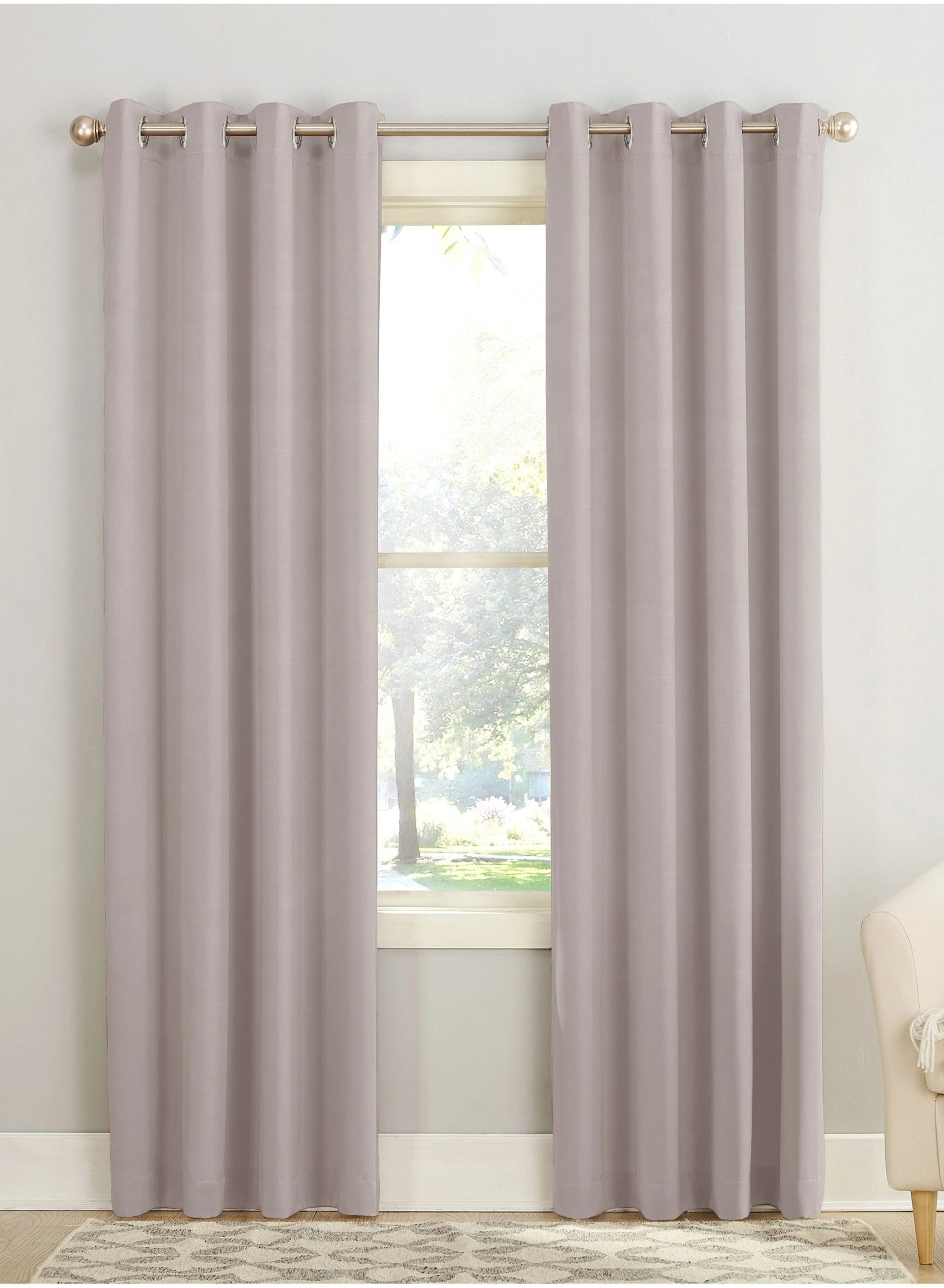 Reusable Casper Plain Blackout Curtains Off White Set of 2The Guide to Measuring and Choosing Curtains Effective