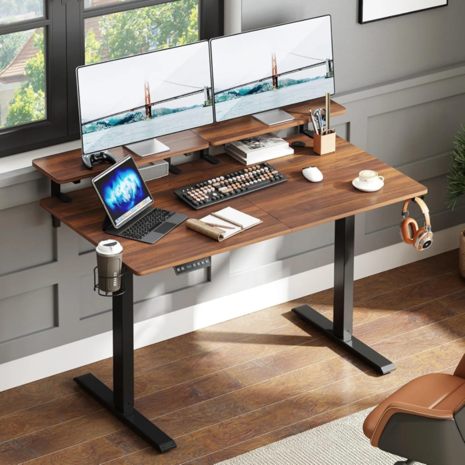 Top-Quality Discontinued 71 x 24 Inch Electric Standing Desk Home Office Stand Up Desk with Memory Preset Controller Discontinued 71 x 24 Inch Electric Standing Desk Home Office Stand Up Desk with Memory Preset Controller First-Class
