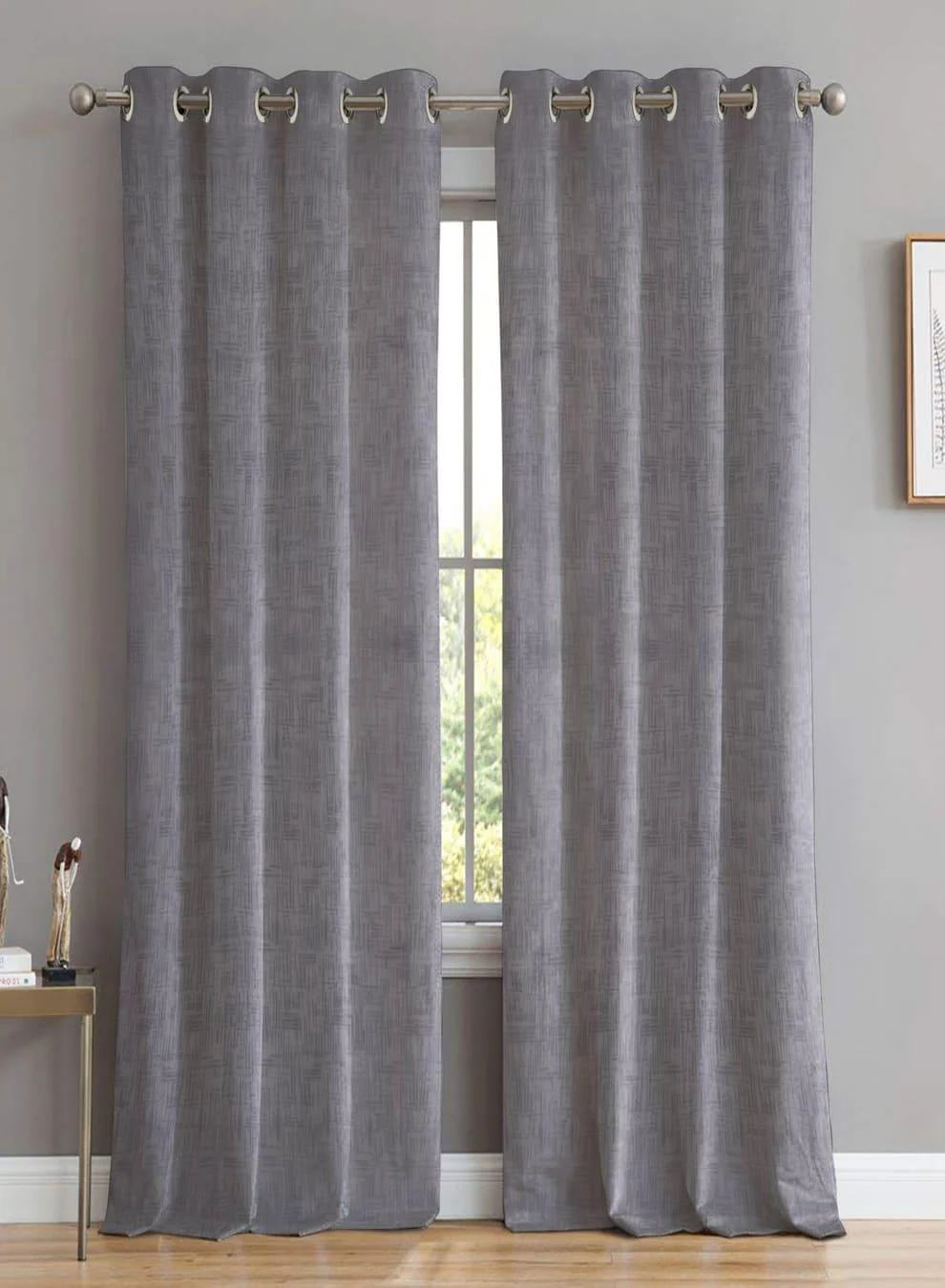 Professional Elwana Jacquard Blackout Curtains Gray Set of 2 Pattern 2 The Guide to Measuring and Choosing Curtains Smooth