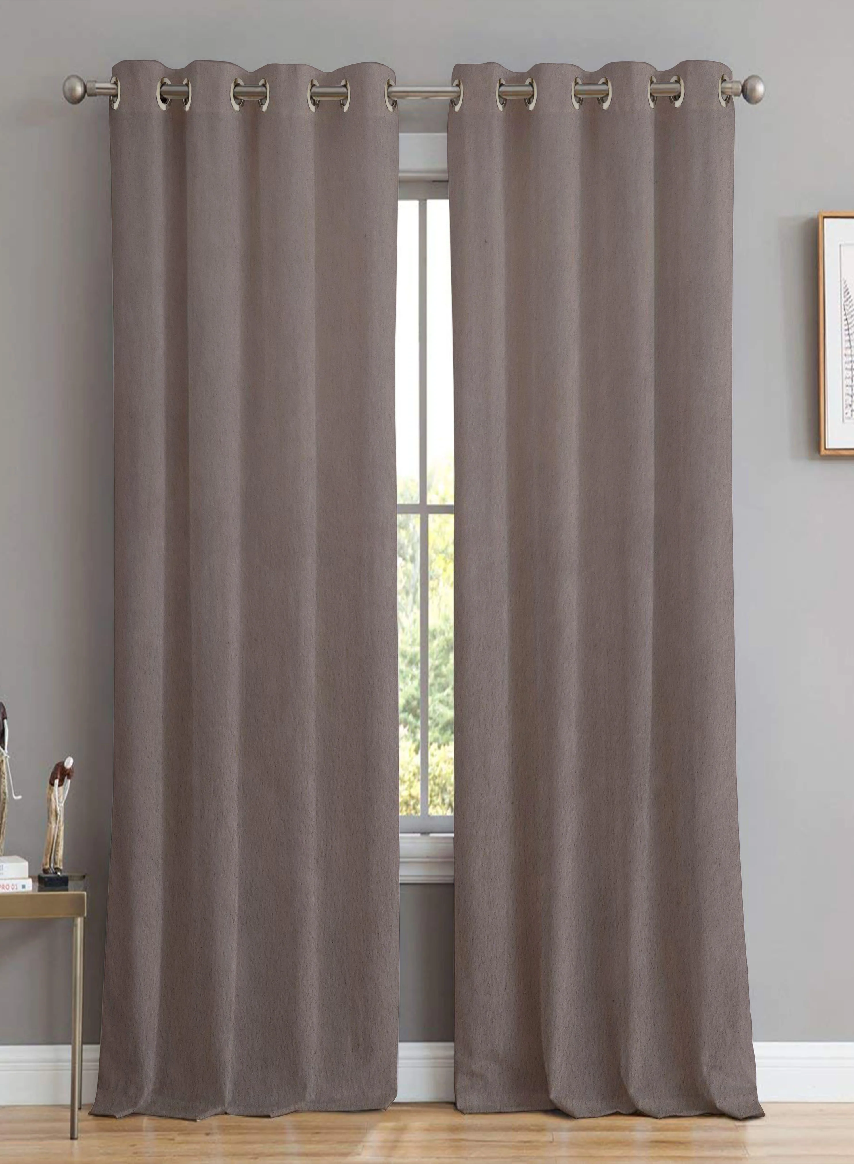 Modern Meraki Velvet Blackout Curtains Luxe Soft-Heavy Fabric Total Light Block Taupe Set of 2 Fully CustomizableThe Guide to Measuring and Choosing Curtains Eco-Friendly