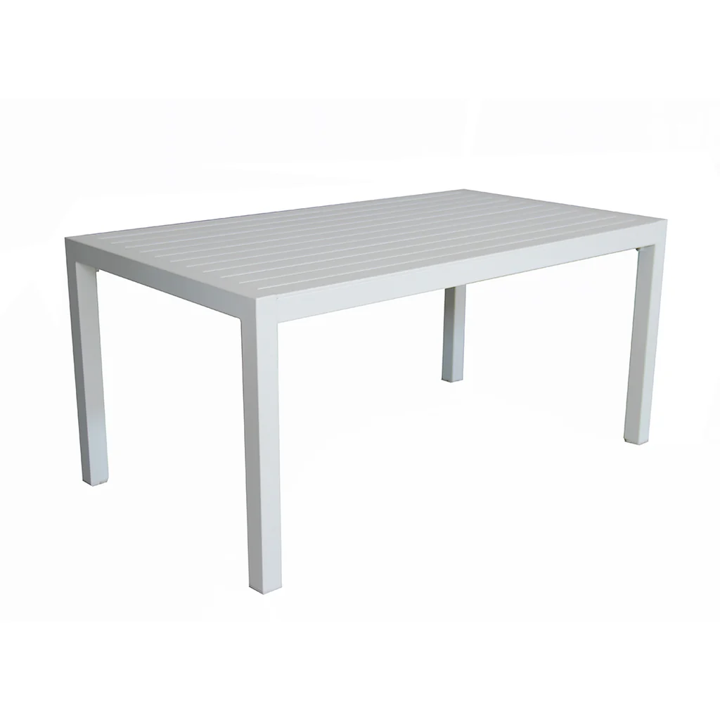 High-End Matzo Outdoor Table 1600 White Innovative