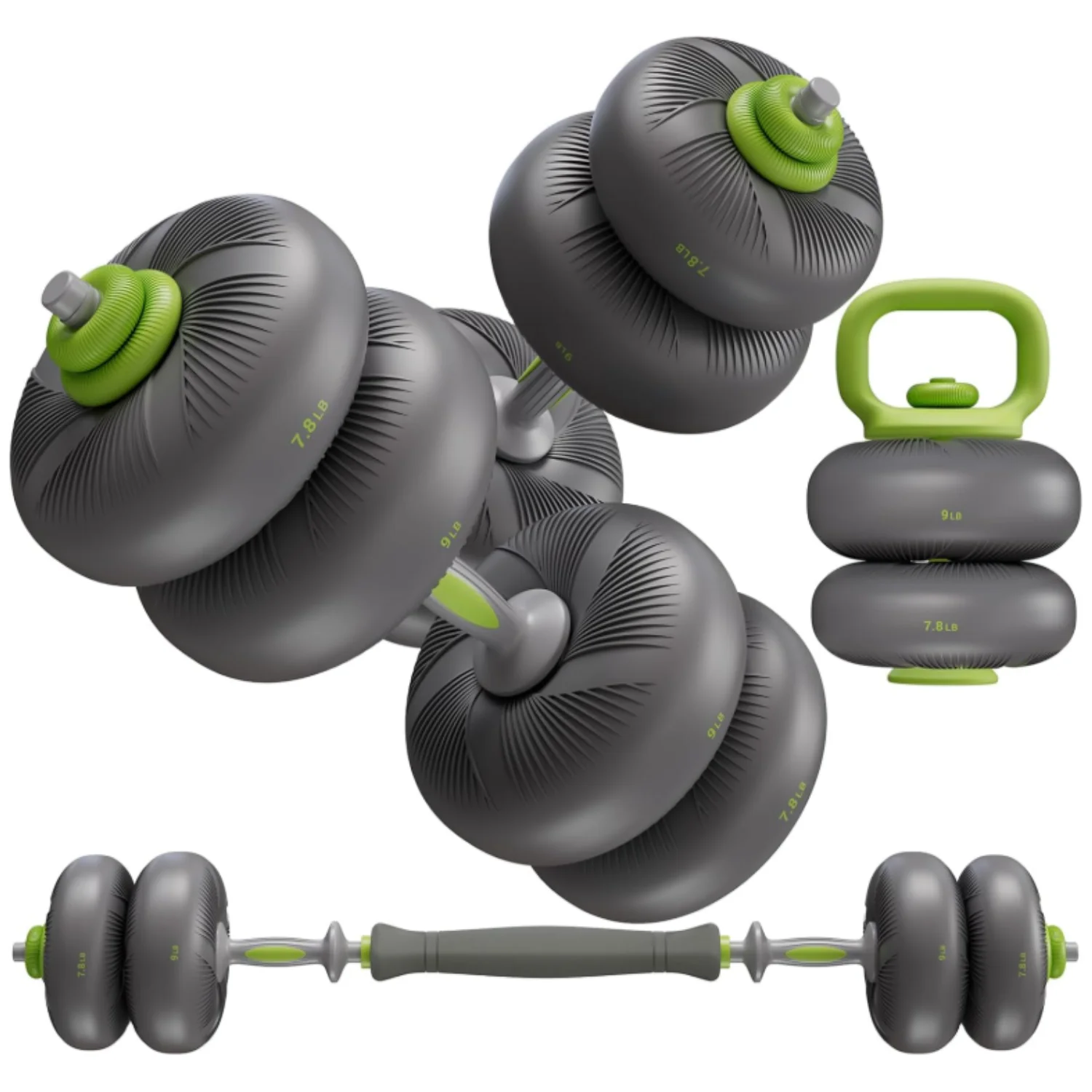 High-Performance 67LB Adjustable Dumbbells Set Changeable Dumbbell Kettlebells Barbell and Weight Plate Set Fitness Exercises for Home Gym Suitable Men Women67LB Adjustable Dumbbells Set Changeable Dumbbell Kettlebells Barbell and Weight Plate Set Fitness Exercises for Home Gym Suitable Men Women Enhanced