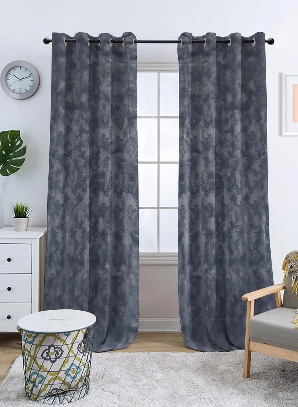 Healthy Venezia Room Darkening Curtains Luxe Jacquard Texture Storm Gray Set of 2 Fully CustomizableThe Guide to Measuring and Choosing Curtains Classic