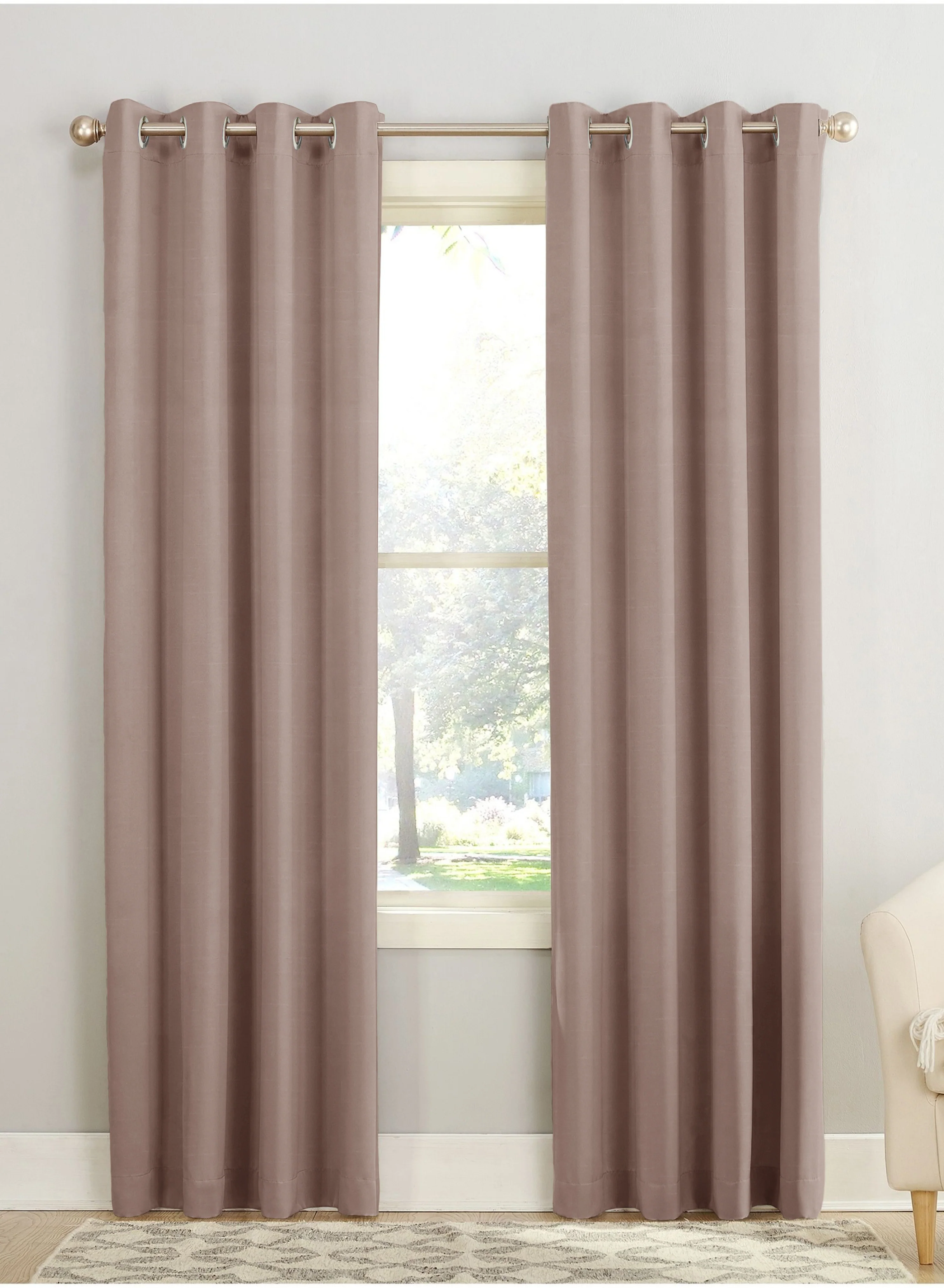 Premium Material Casper Plain Room Darkening Curtains Hemp Set of 2The Guide to Measuring and Choosing Curtains Artisan