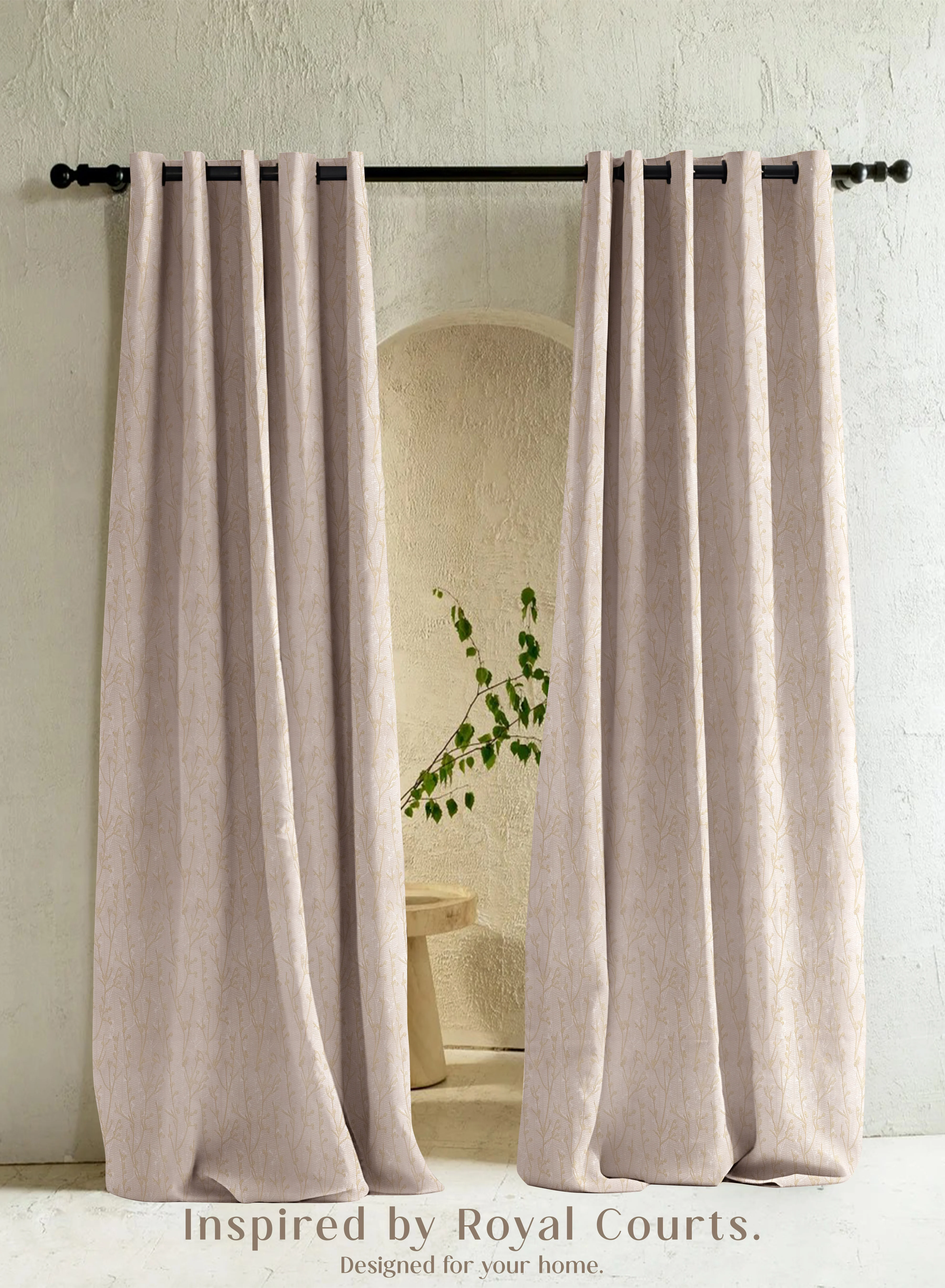 Exceptional Bern Jacquard Blackout Curtains Delicate Branch Embroidery Total Light Block Pastel Yellow Set of 2 Fully CustomizableThe Guide to Measuring and Choosing Curtains Innovative
