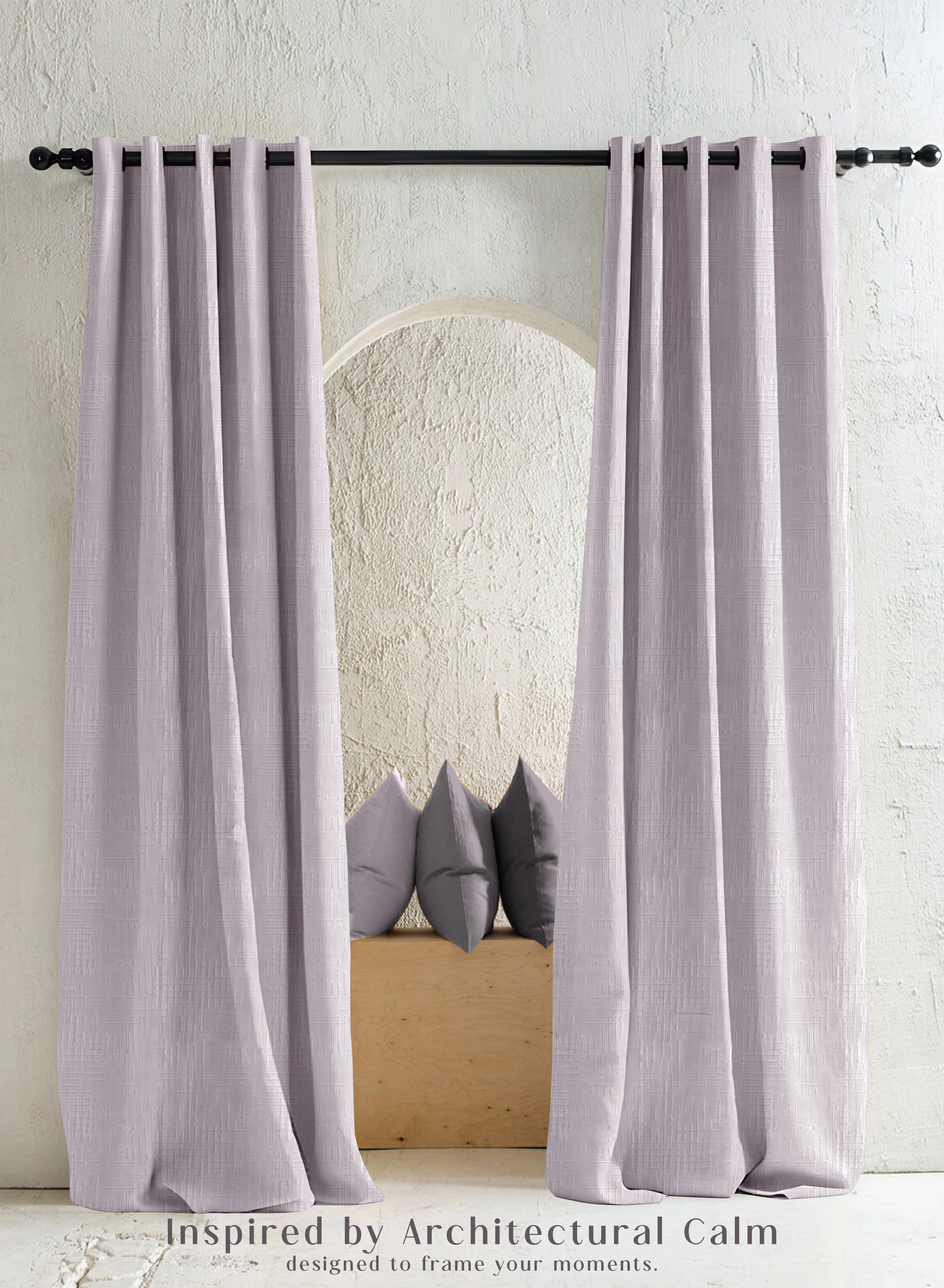 Fast Elsa Textured Blackout Curtains Modern Aesthetic Total Light Block Pearl White Set of 2 Fully CustomizableThe Guide to Measuring and Choosing Curtains Professional