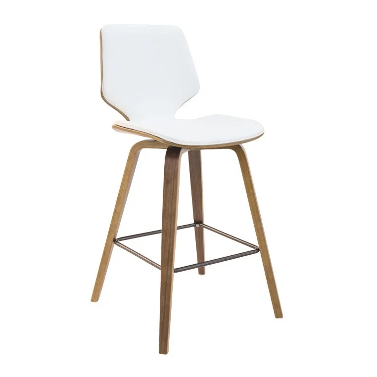 User-Friendly Ryde Bar Stool Walnut Versatile
