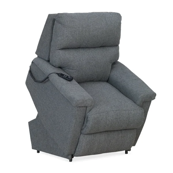 Flexible Ethan Bronze Power Lift Chair Charcoal Premium Material