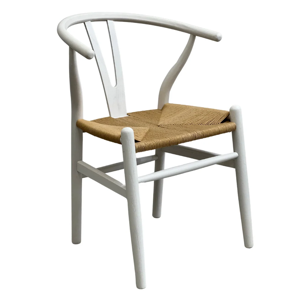 Soft Wishbone Dining Chair White Official