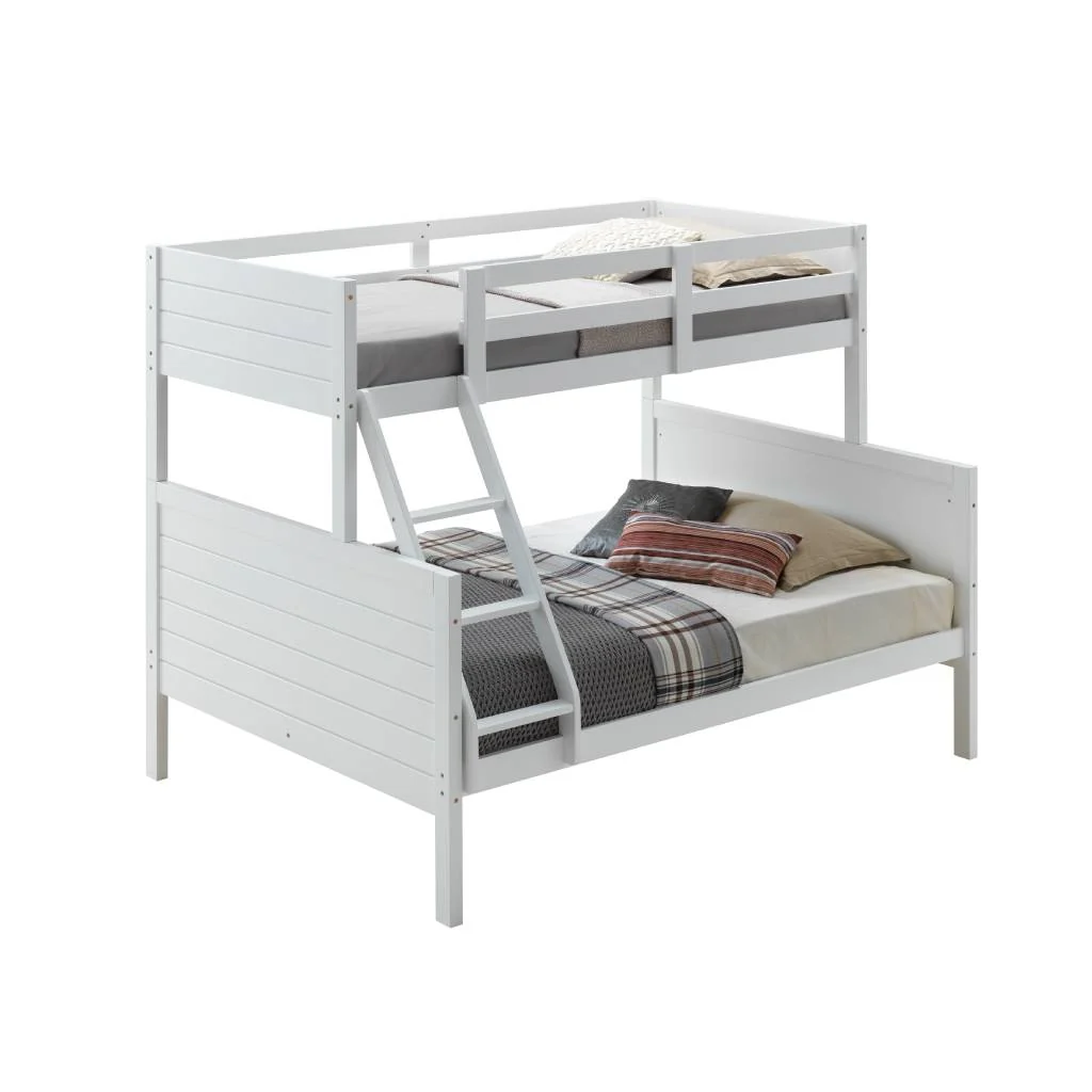 Official Welling Single Over Double Bunk Bed Pure
