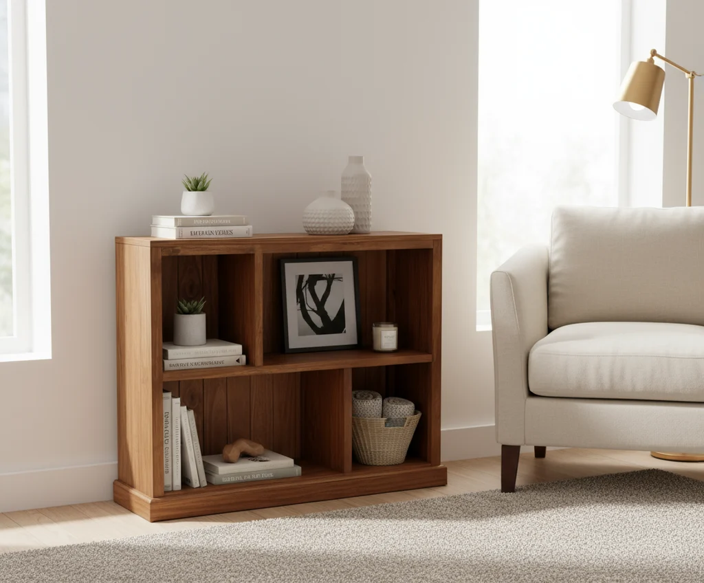 Innovative Zigzag Bookcase Small Sustainable