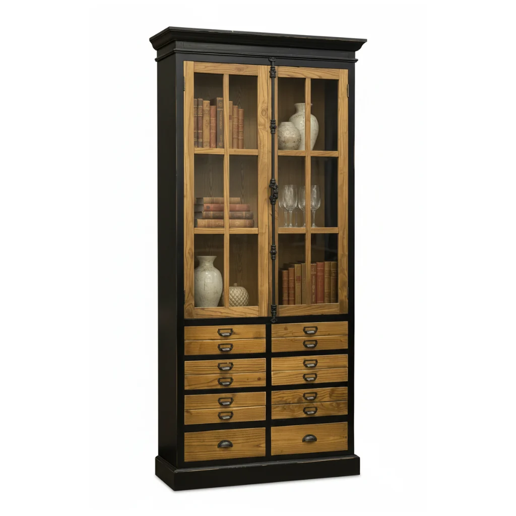 Genuine Siena Display Cabinet Soft