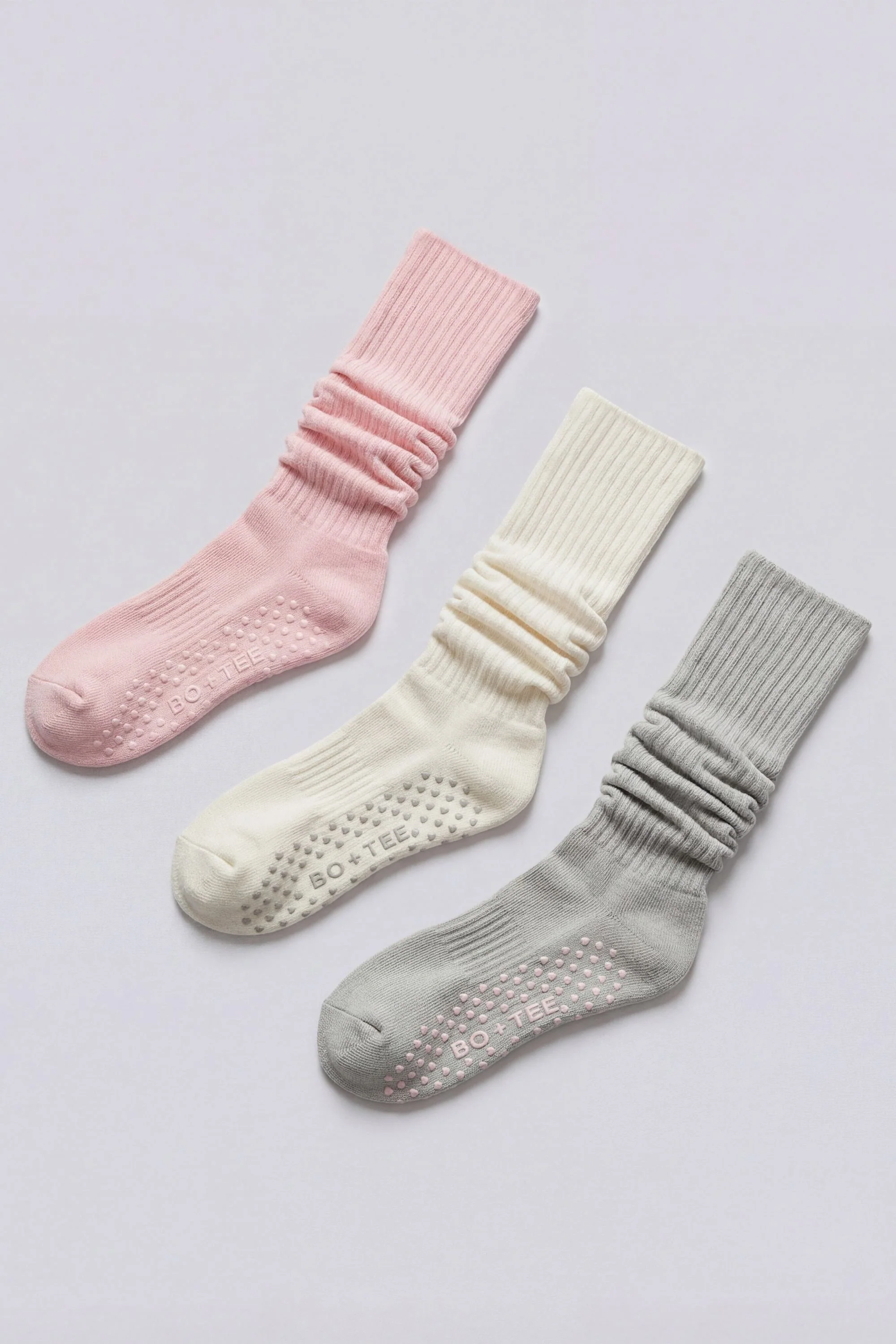 Refined Pilates 3-Pack Socks Bundle in Multi Contemporary