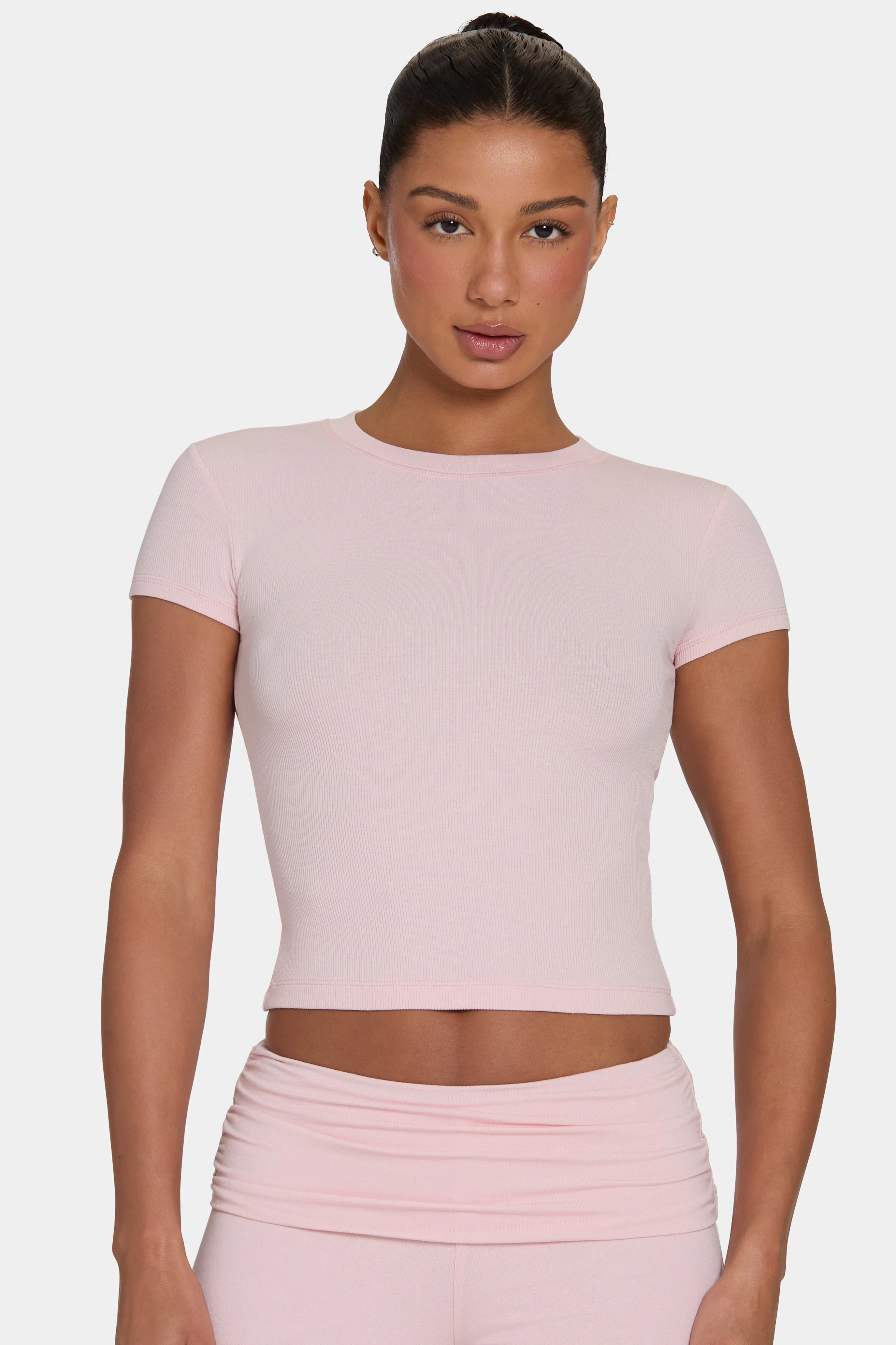 Certified ButterCloud™ T-Shirt in Blush Long-Lasting