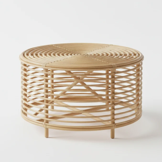 Secure VERVE Cane Side Table Functional