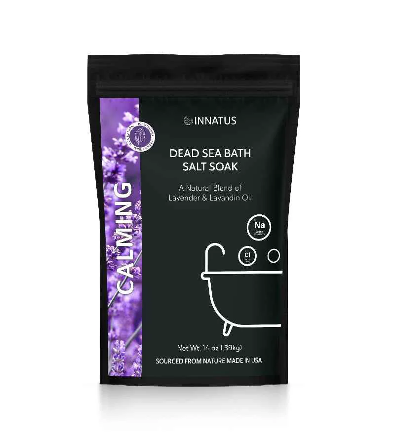 High-Quality Innatus Calming Mineral Bath Soak with Sea Salt Sustainable