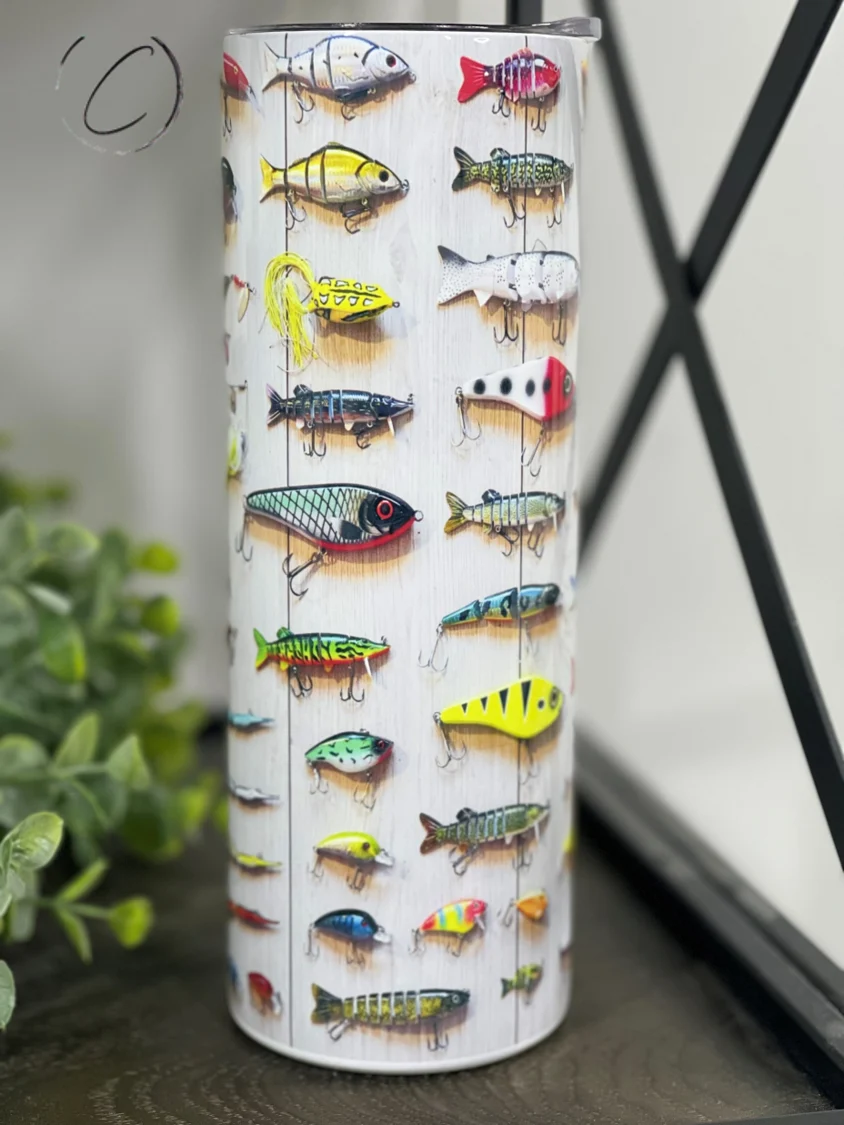 Casual Fishing Tumbler Cup for the Fishing Experience Fashionable