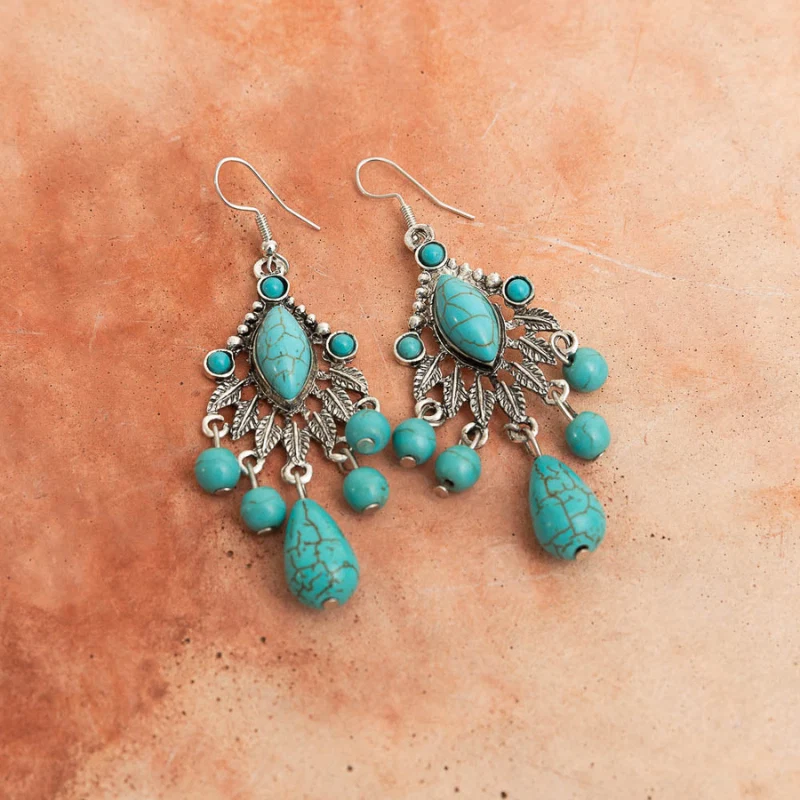 Prestigious Turquoise Chandelier Earrings – Elegant Turquoise Earrings for Every Occasion Next-Generation