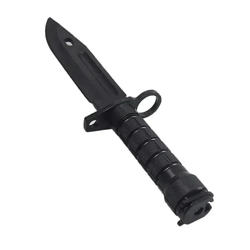 Durable Rubber Training Knife with Sheath – Flexible Plastic Dagger for Martial Arts Sustainable