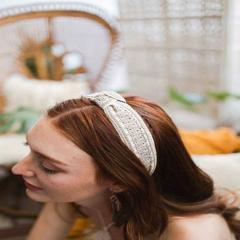 Fine Crafted Boho Knot Headband Superior