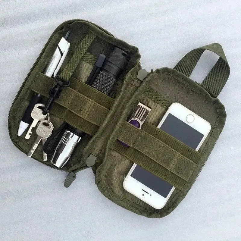 Smart Military Tactical EDC Molle Pouch Small Medical Waist Pack Hiking Hunting Bag Mobile Phone Case Holder Army Outdoor Sports Bags Eco-Friendly