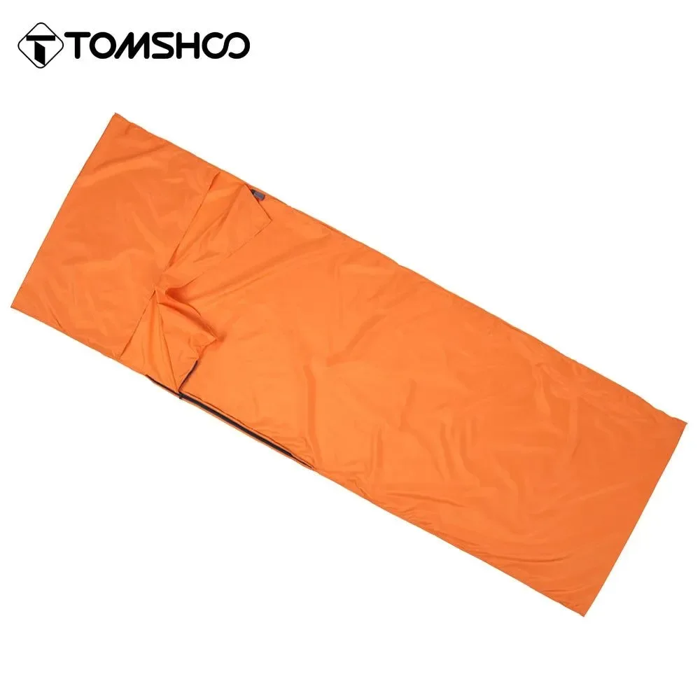 Environmentally Friendly Portable Sleeping Bag Liner with Pillowcase – 70x210CM Polyester Pongee for Camping Hiking and Travel Consistent