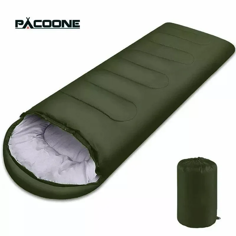 Consistent 4-Season Cotton Sleeping Bag – Lightweight Winter Envelope Mummy Bag for Backpacking Camping Powerful