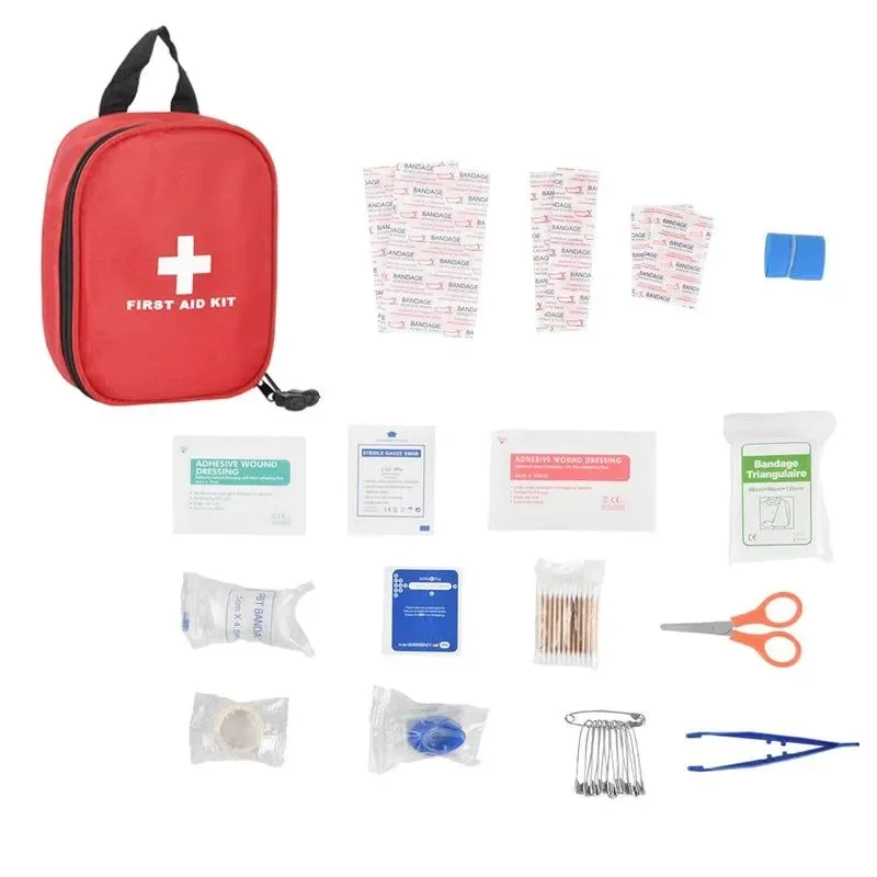 Prestigious Portable Family First Aid Kit – Essential Outdoor Travel and Camping Emergency Survival Gear Fine Crafted
