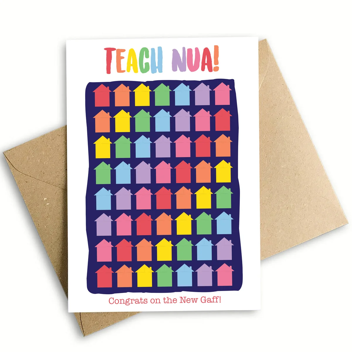 Fast New Home Greeting Card Eco-Friendly