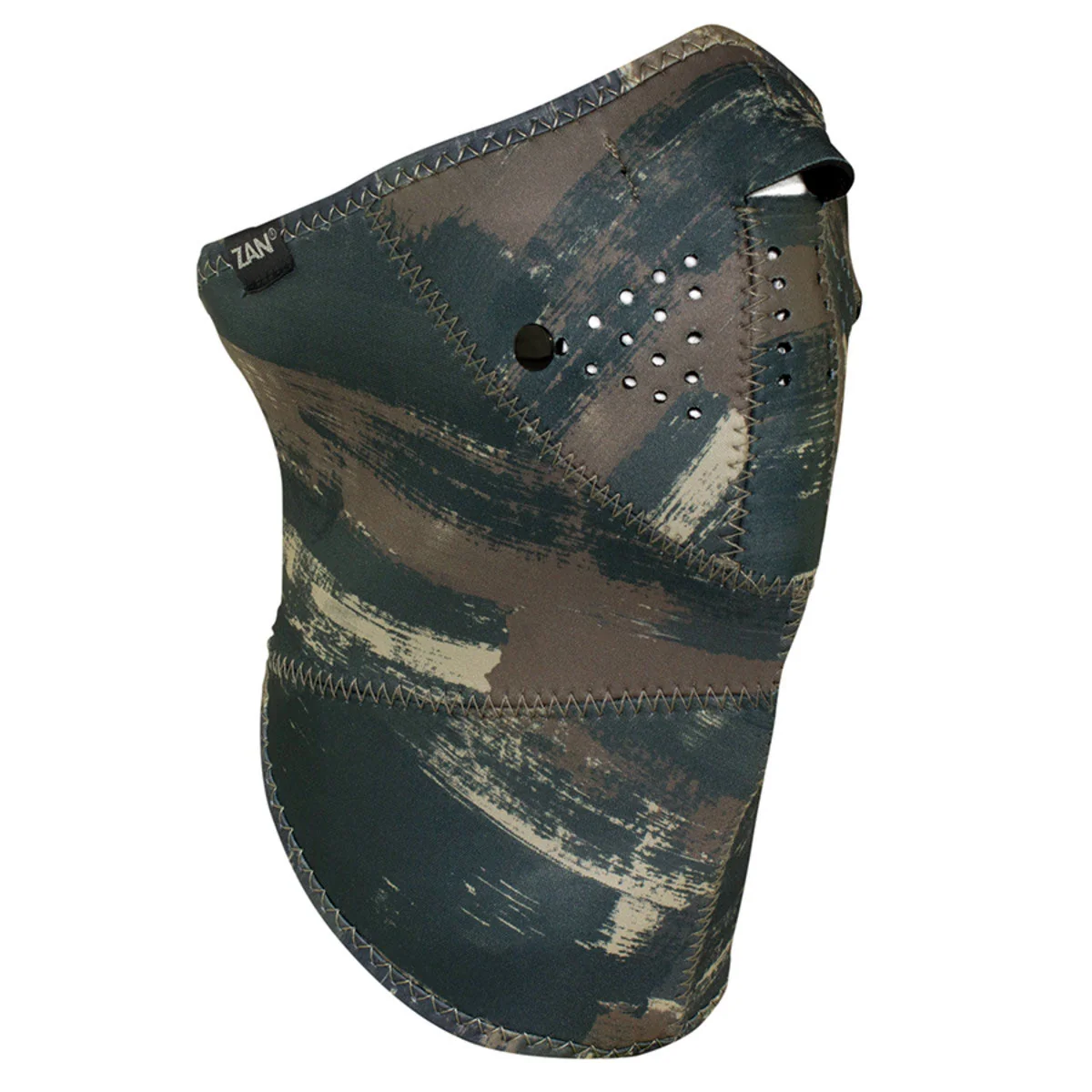 Authentic ZanHeadgear WNX125H3 Neo-X Half Mask with Bamboo Filter Dark Brushed Camo Contemporary