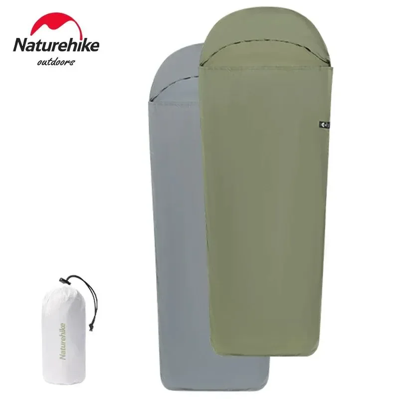 Environmentally Friendly Naturehike Fleece Sleeping Bag Liner – Lightweight Mummy Style for Summer Camping Travel 210×80cm Convenient