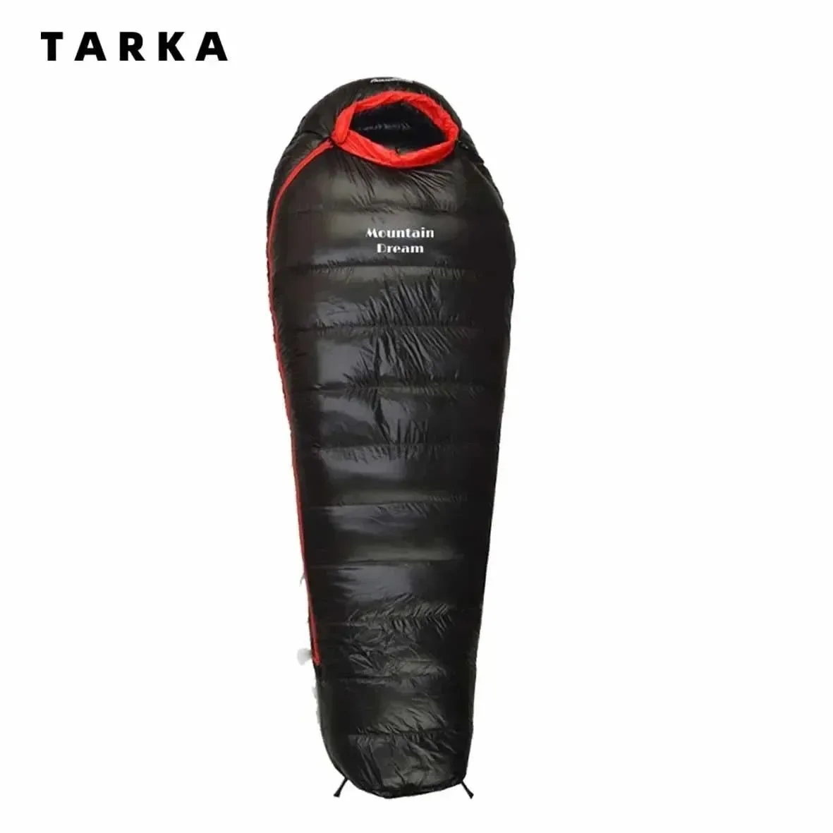Authentic Duck Down Mummy Sleeping Bag – Ultralight Adult Camping Bag for Spring Autumn Casual