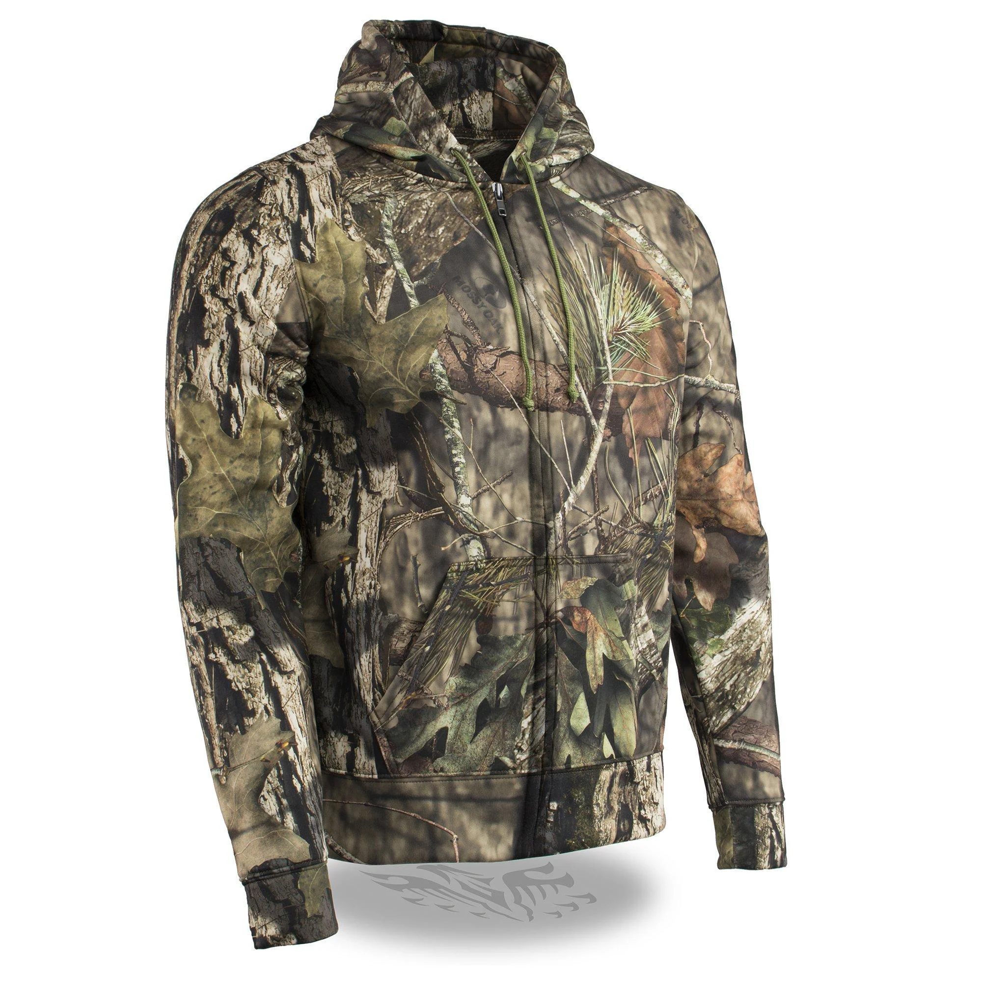 Exclusive Milwaukee Leather MPM1777 Men’s Mossy Oak Camouflage Zipper Front Hoodie Consistent