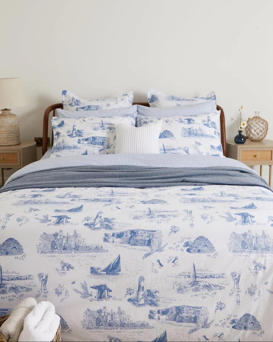 Professional Foxford Wild Atlantic Duvet Set Genuine