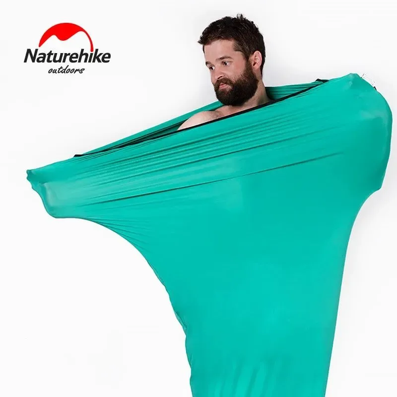Excellent Ultralight Cotton Mummy Sleeping Bag Liner – 360g Portable Camping Travel Liner 200×80cm High-Quality
