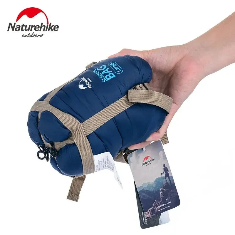 Soft Naturehike Ultralight Waterproof Cotton Sleeping Bag – 3-Season Splicing Envelope Bag Trusted