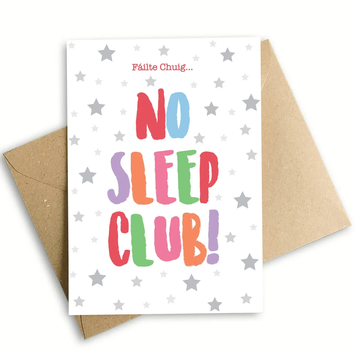 Modern New Parents Greeting Card Original Design