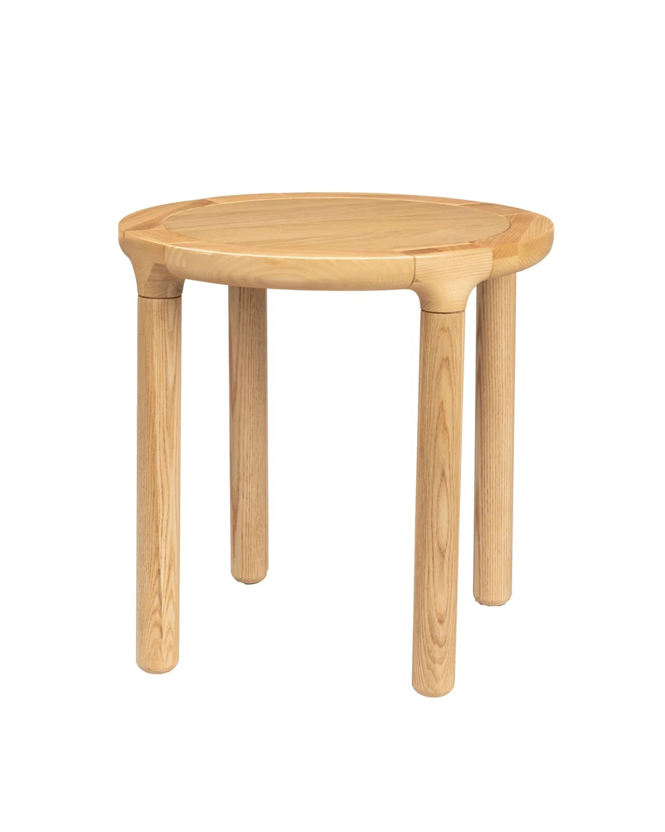 Comfortable Side Table Storm- Natural Green