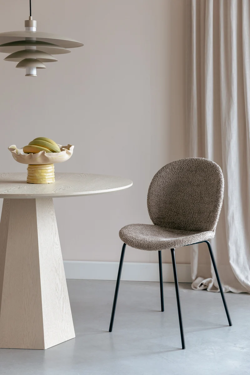 Contemporary Chair Bonnet Beige Practical