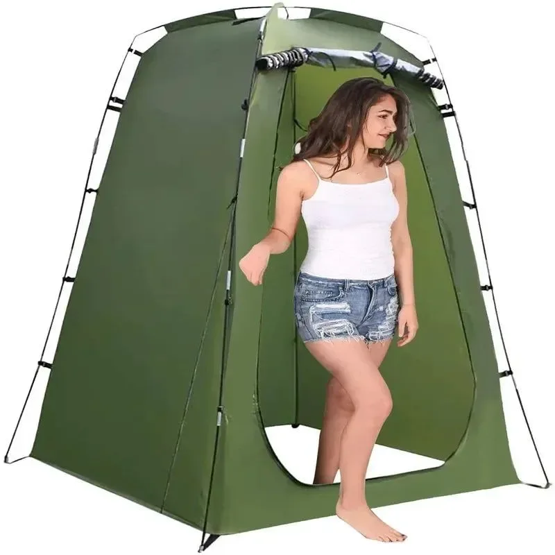 Dependable Portable Outdoor Shower Tent – Privacy Shelter for Camping Beach Hiking High-End