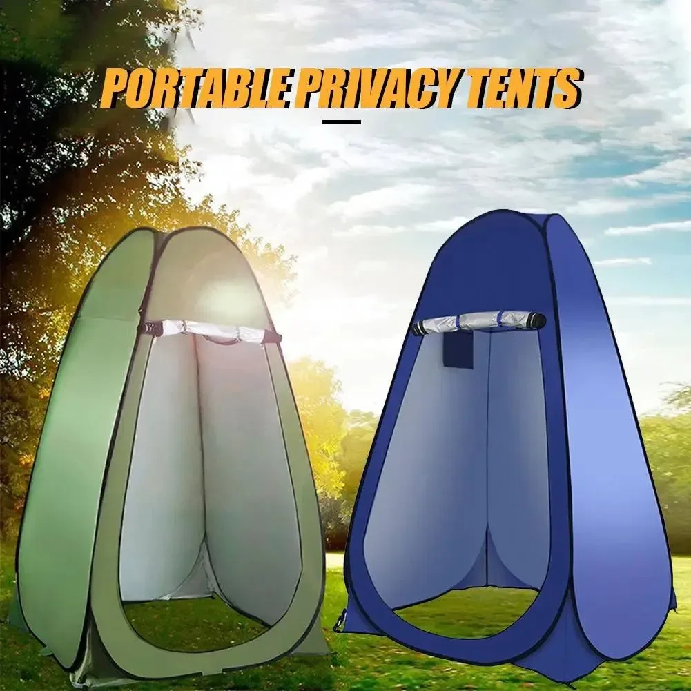 Smooth Portable Pop-Up Privacy Shower Tent – Spacious 150×150×190cm Changing Room for Camping Beach Practical