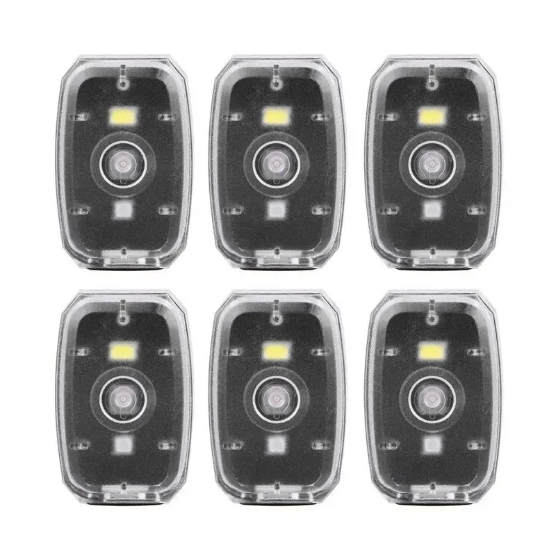 Long-Lasting LED Safety Light – USB Rechargeable Clip-On Strobe Light for Running Cycling Hiking and Walking at Night Casual
