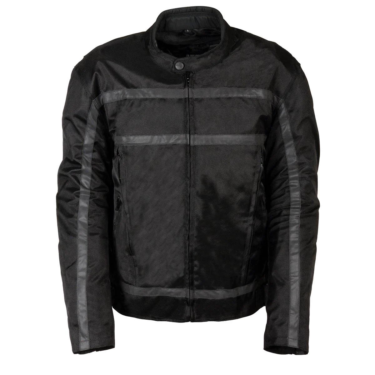 Healthy NexGen SH2095 Men’s ‘Racer’ Black Textile Reflective Motorcycle Jacket Proven