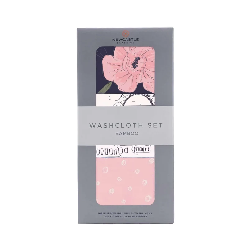 Green London Paris Washcloths Official