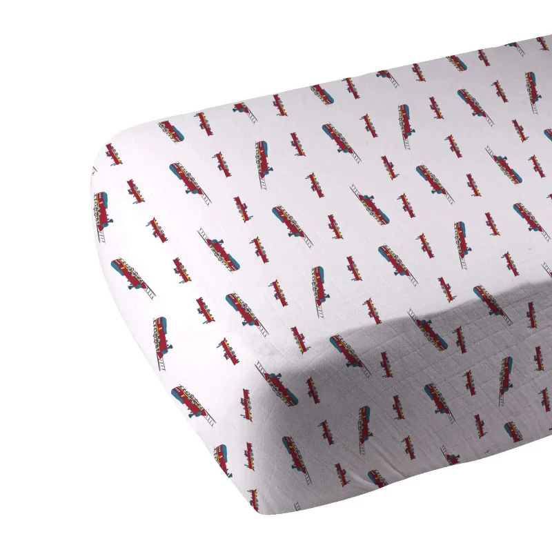 World-Class Vintage Steam Crib Sheet Reusable