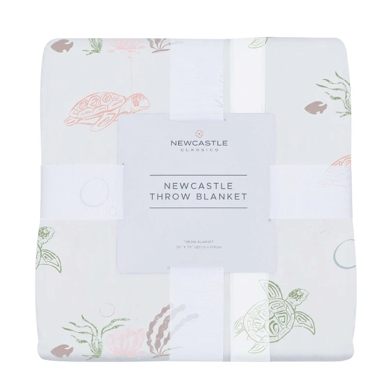 Advanced Turtles Bamboo Throw Blanket Fashionable