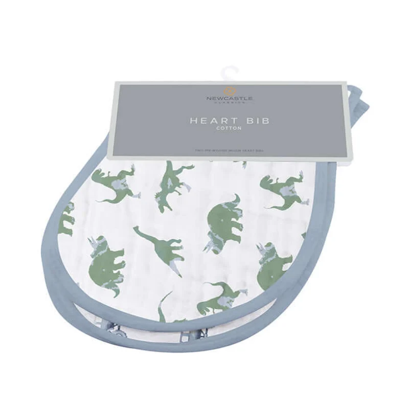 Functional Cotton Heart Bibs Verified