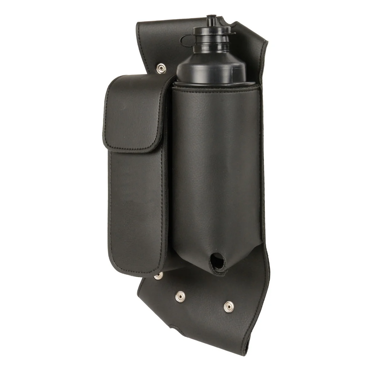 Reusable Milwaukee Leather SH591LF Black Left or Right Side Crash Bar Bag with Water Bottle Holder Long-Lasting